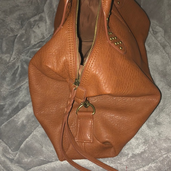 Camel brown faux leather purse - Picture 2 of 2
